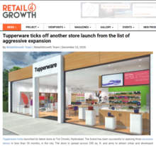 Tupperware ticks off another store launch from the list of aggressive expansion
