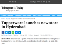 Tupperware launches new store in Hyderabad